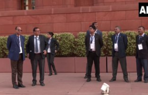 सुरक्षा चूक की घटना के बाद संसद में सुरक्षा बढ़ा दी गई है,भवन में प्रवेश करने वाले सभी व्यक्तियों के जूते उतरवाकर गहन जांच की जा रही….
