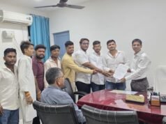 एन.एस.यू.आई ने छात्र संघ चुनाव के लिए खोला मोर्चा, तिल्दा नेवरा स्तिथ सत्यनारायण अग्रवाल कला एवं वाणिज्य महाविधालय कोहका के प्राचार्य को ज्ञापन सौंपा