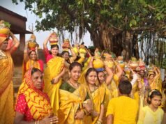 TILDA: ताराशिव में कलश यात्रा के साथ श्रीमद् भागवत महापुराण ज्ञान यज्ञ सप्ताह प्रारंभ