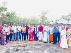 TILDA: पार्षद रानी सौरभ जैन ने किया सामुदायिक भवन का भूमिपूजन, 10 लाख की लागत से होगा निर्माण