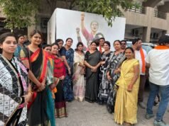 नारी शक्ति वंदन अधिनियम को लेकर रायपुर में भाजपा की आक्रोश रैली, भाजपा महिला मोर्चा तिल्दा शहर मंडल अध्यक्ष रानी सौरभ जैन के नेतृत्व में पहुंची महिला शक्ति