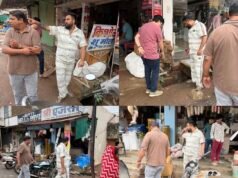 तिल्दा-नेवरा के सिंधी कैंप में घुसा बाढ़ का पानी, पूर्व नपा उपाध्यक्ष विकास सुखवानी ने किया निरीक्षण!