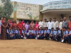 स्वामी आत्मानंद स्कूल रायखेड़ा में छात्र संघ चुनाव संपन्न, विपिन वर्मा बने शाला नायक