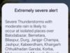 छत्तीसगढ़ के 17 जिलों में मौसम विभाग ने ‘Extremely Severe’ अलर्ट जारी किया है, जिसके तहत लोगों के मोबाइल फोन पर इमरजेंसी अलार्म बजने से हड़कंप