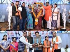 तिल्दा-नेवरा में एल्डरमैन का शपथ ग्रहण समारोह संपन्न: मंत्री टंकराम वर्मा की मौजूदगी में 5 एल्डरमैन ने ली शपथ