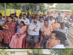 गणेश पर्व को लेकर नेवरा थाना में शांति समिति की बैठक, प्रशासन ने जारी किए सख्त दिशा-निर्देश